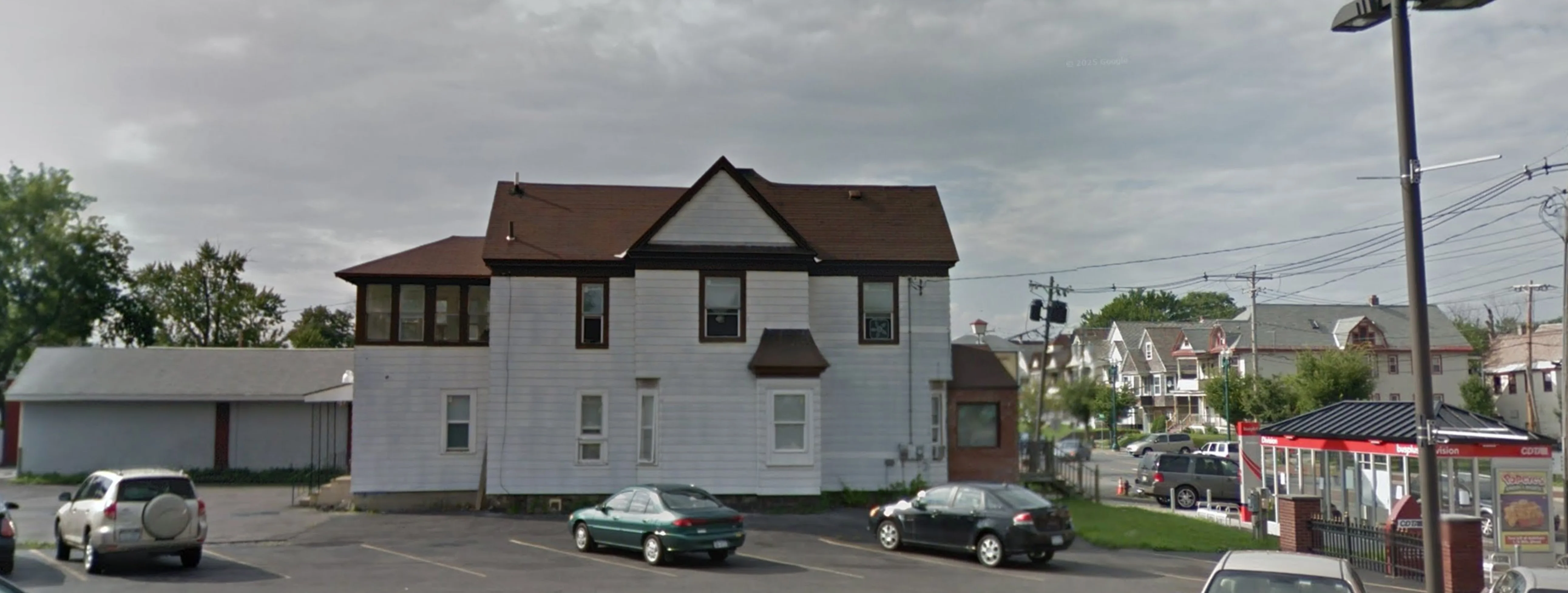 Exterior view of Darul Taqwa Mosque Schenectady building